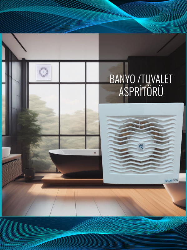 Banyo Tuvalet aspiratörleri 150'lik