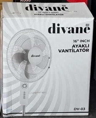Divane 16 inç vantilatör