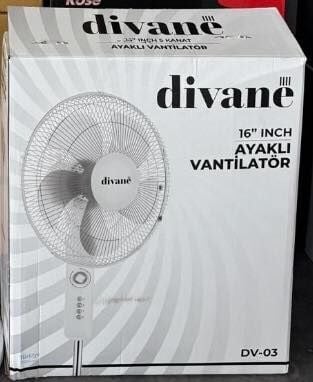 Divane 16 inç vantilatör