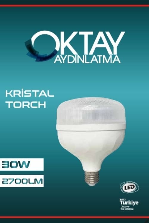 Kristal Torch Ampül- 30 W 2 Ad