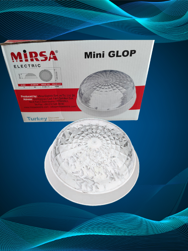 Mini Balkon Glob - Kutu İçeriği 5 Adet