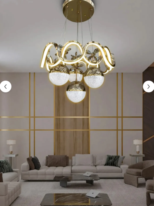 Tuna 4 Top Gold Led Avize